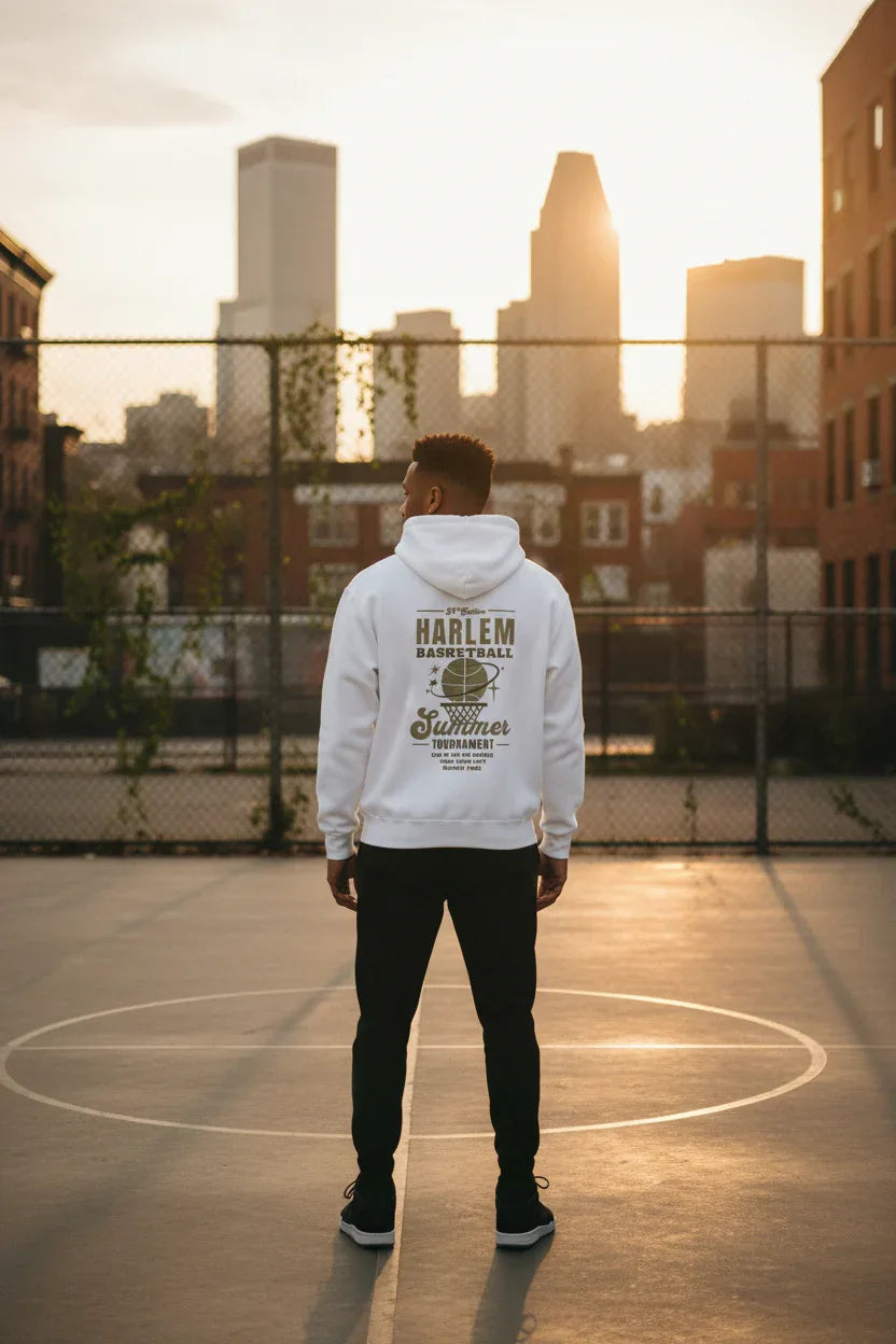 Harlem Summer Tournament Hoodie Mockup
