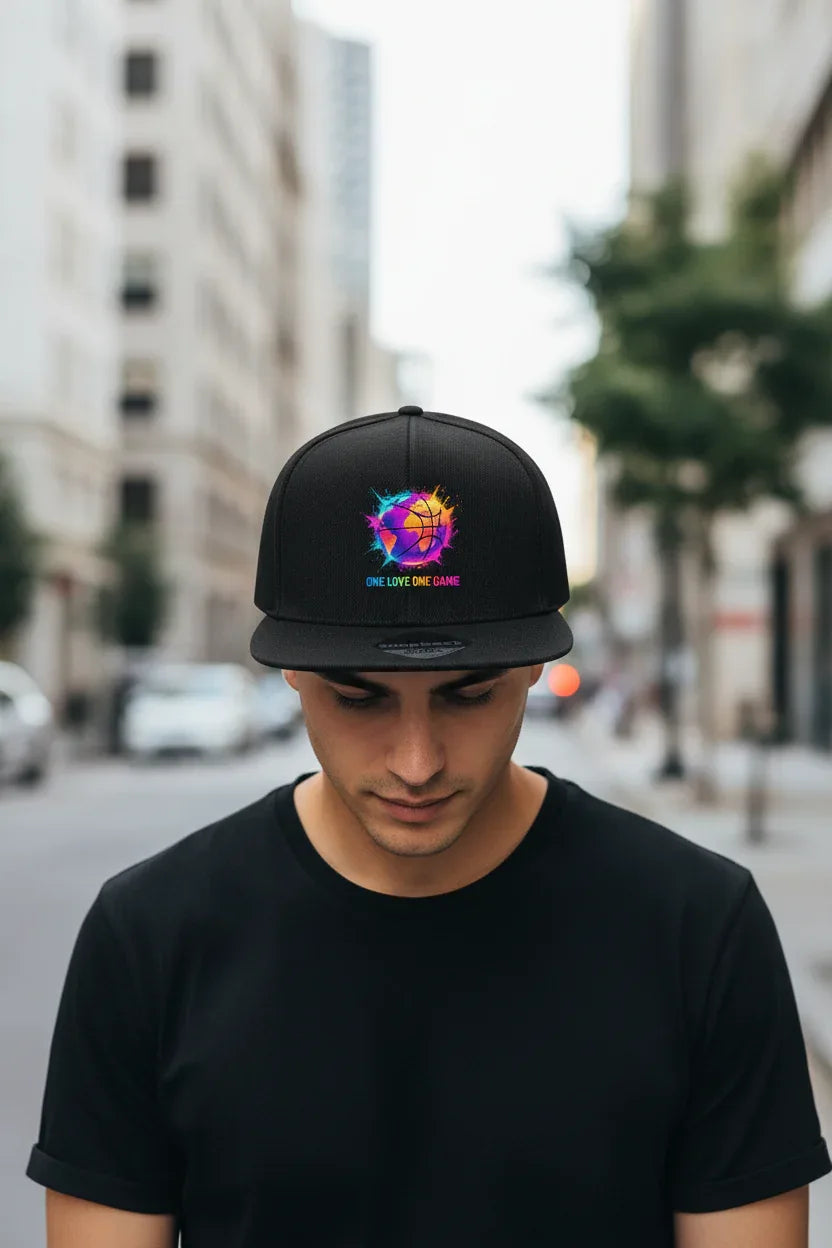 One Love One Game Cap Mockup Detail