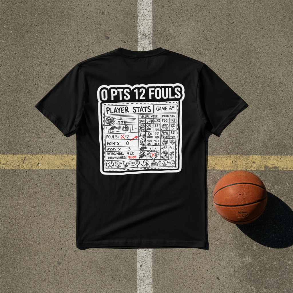 0 Points 12 Fouls Basic Shirt Unisex