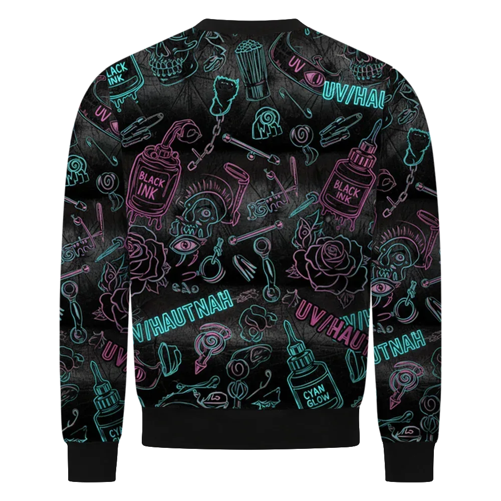 UV//Hautnah Alloverprint Sweatshirt - Urban Vibe Cloth & Co.