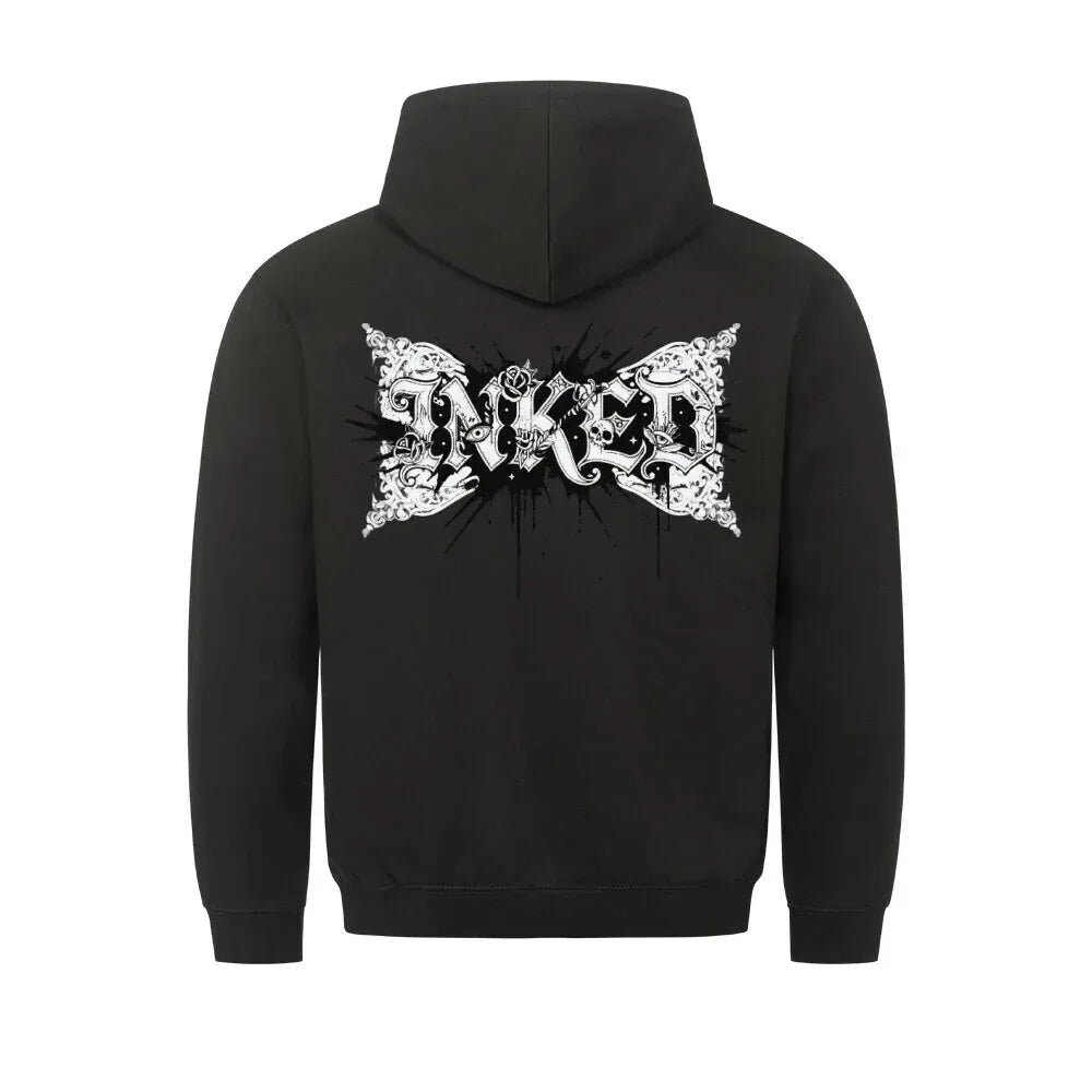 UV//Hautnah "INKED" Classic Hoodie - Mit Ärmeldruck - Urban Vibe Cloth & Co.