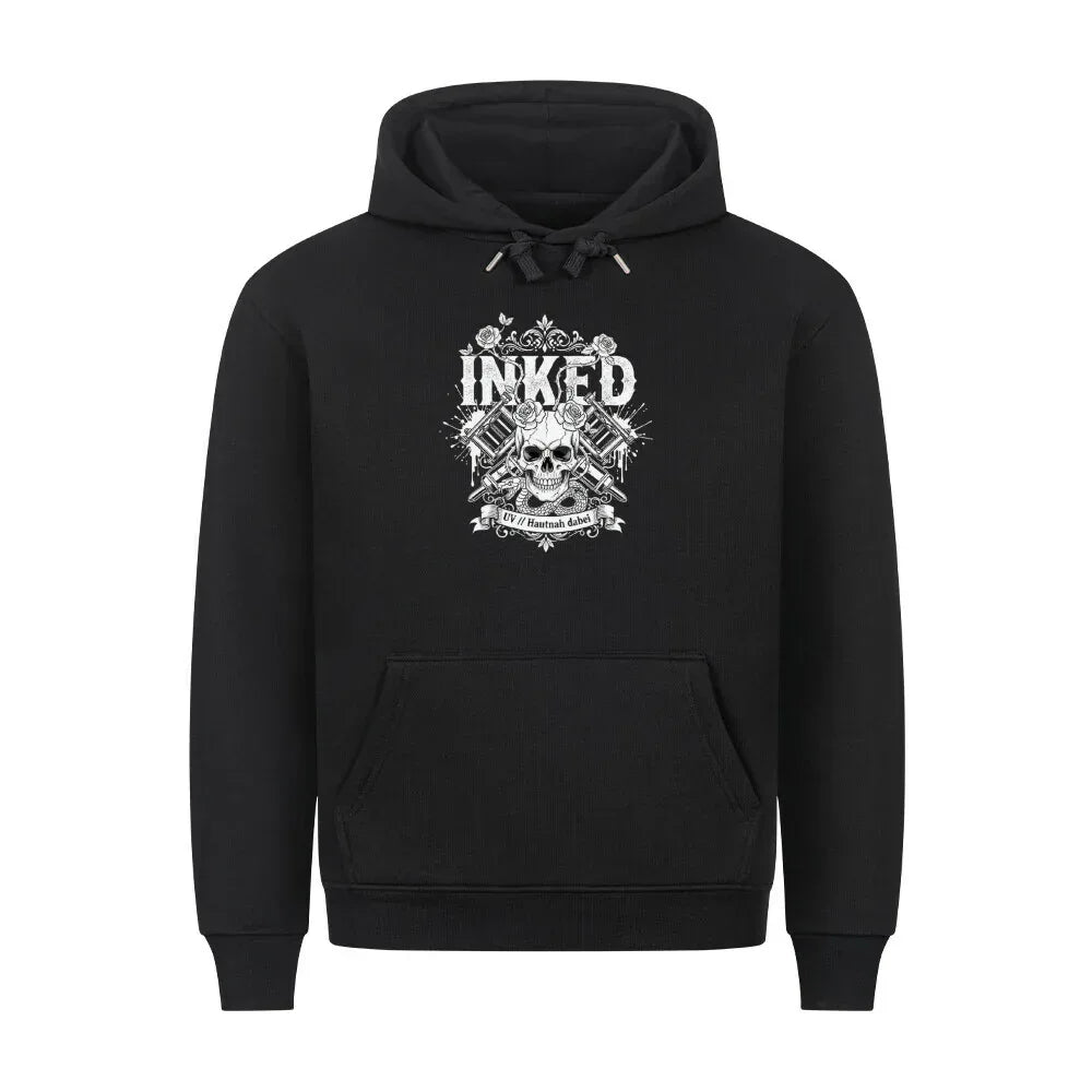 UV//Hautnah "INKED Front Print" HigherBlanks Premium Hoodie - Urban Vibe Cloth & Co.