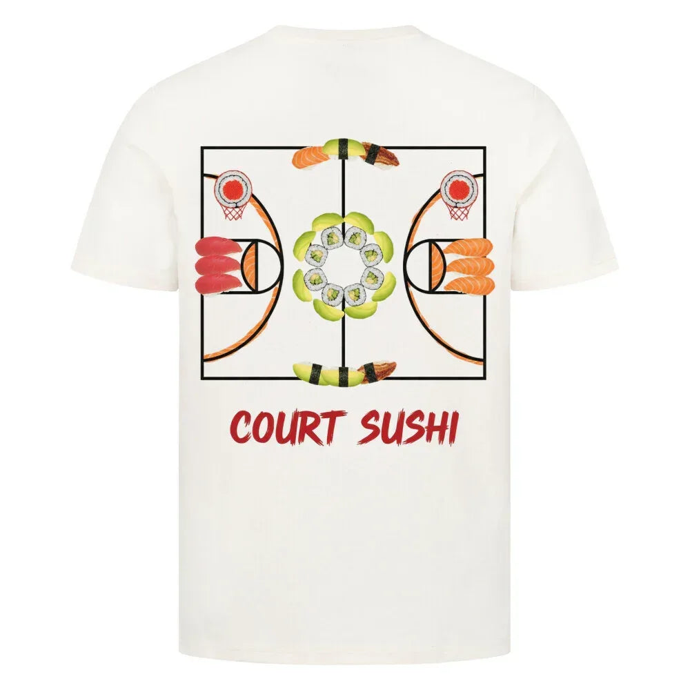 Urban Vibe "Court Sushi" HigherBlanks Premium T-Shirt - Urban Vibe Cloth & Co.