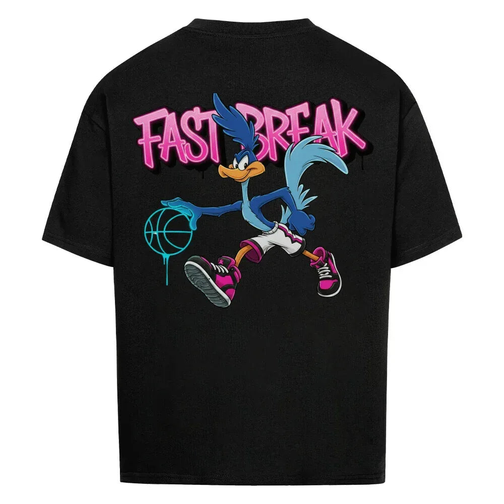 Urban Vibe "FAST BREAK" VACANCY Oversized Shirt - Urban Vibe Cloth & Co.