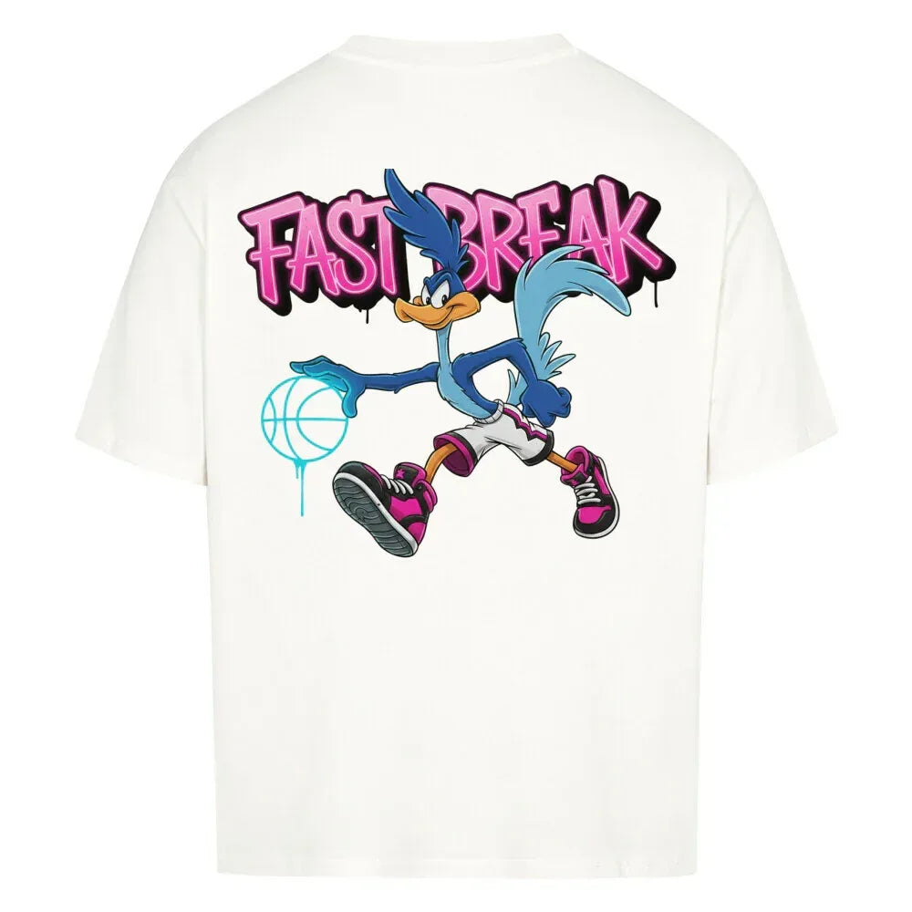 Urban Vibe "FAST BREAK" VACANCY Oversized Shirt - Urban Vibe Cloth & Co.
