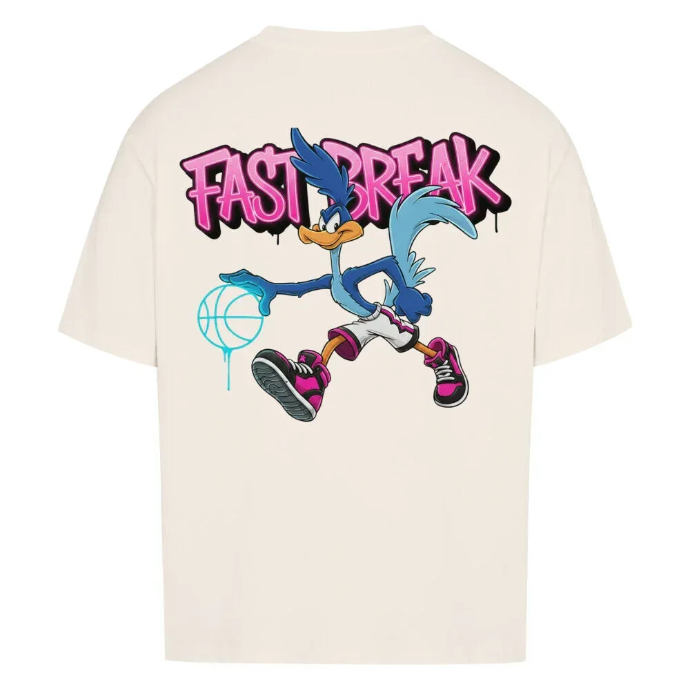 Urban Vibe "FAST BREAK" VACANCY Oversized Shirt - Urban Vibe Cloth & Co.