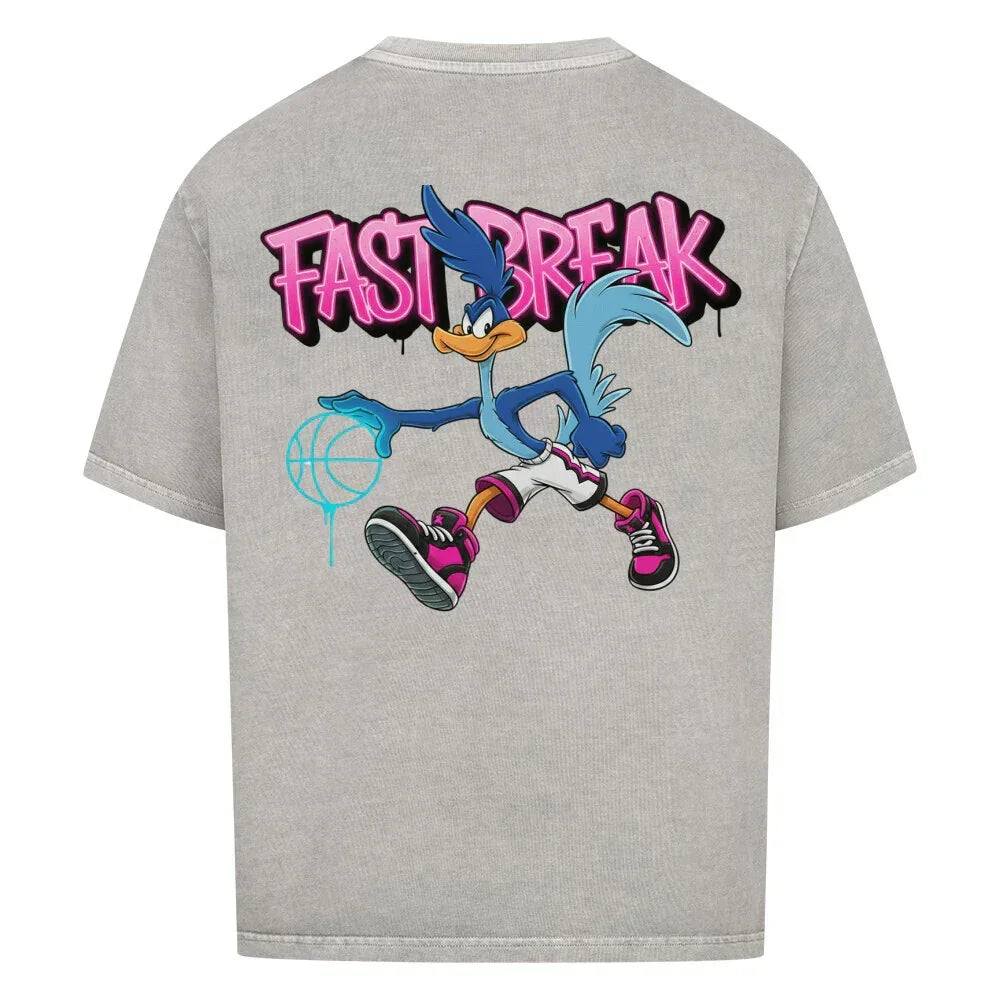 Urban Vibe "FAST BREAK" VACANCY Oversized Shirt - Urban Vibe Cloth & Co.