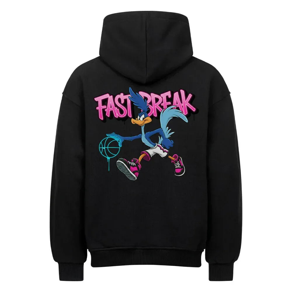 Urban Vibe "FAST BREAK" VACANCY Oversized Hoodie - Urban Vibe Cloth & Co.