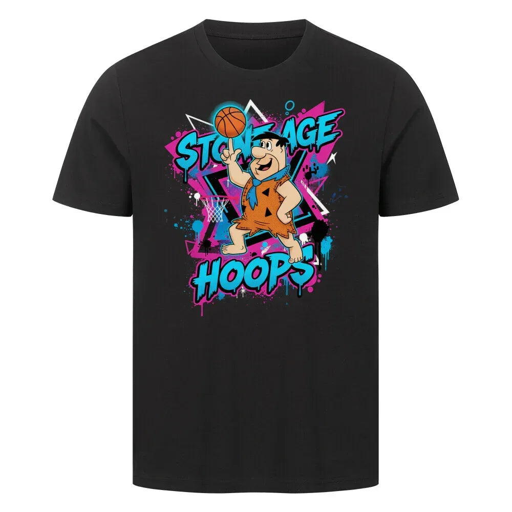 Urban Vibe "STONEAGE HOOPS" HigherBlanks Premium T-Shirt - Urban Vibe Cloth & Co.