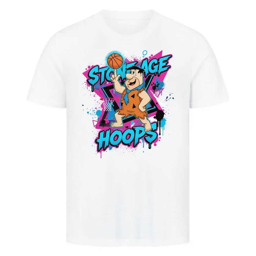 Urban Vibe "STONEAGE HOOPS" HigherBlanks Premium T-Shirt - Urban Vibe Cloth & Co.