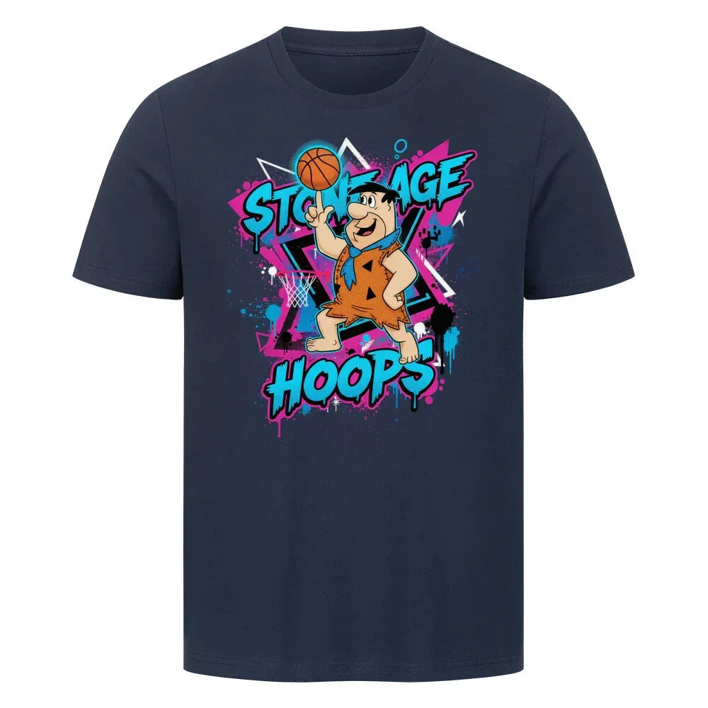 Urban Vibe "STONEAGE HOOPS" HigherBlanks Premium T-Shirt - Urban Vibe Cloth & Co.