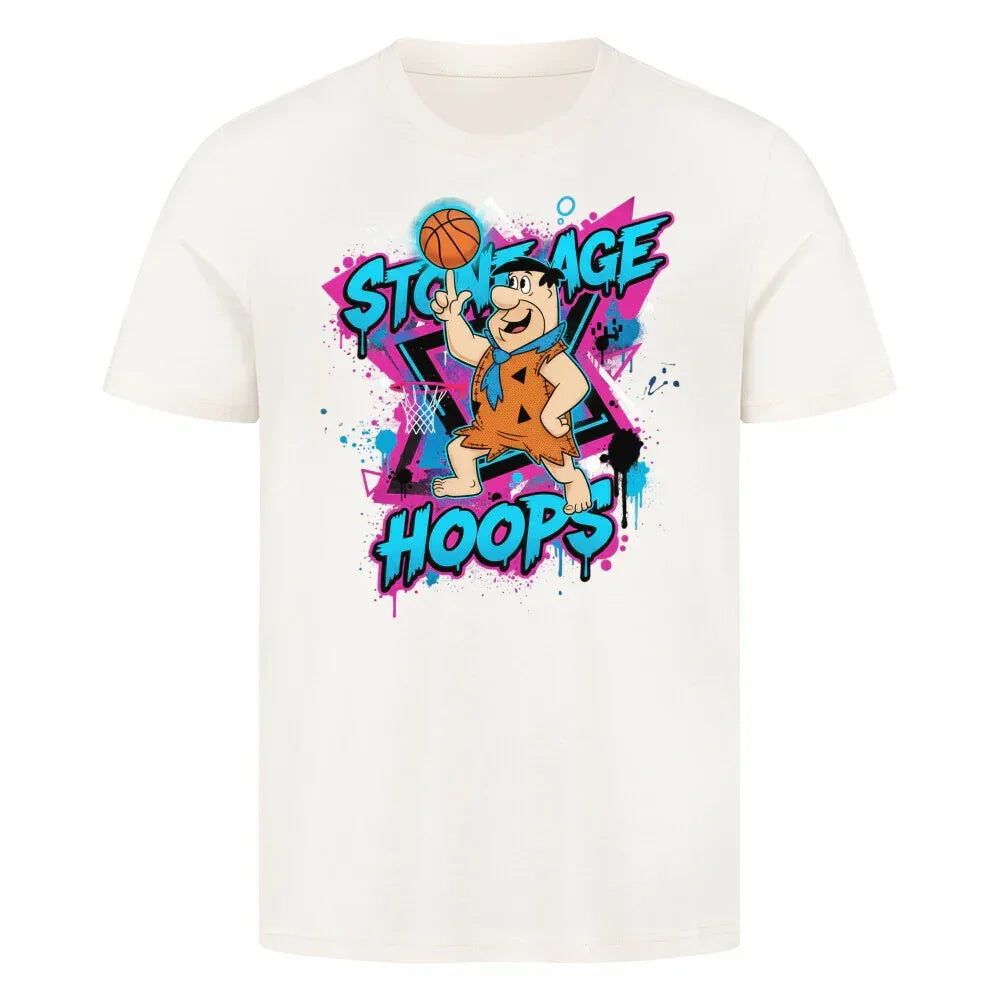 Urban Vibe "STONEAGE HOOPS" HigherBlanks Premium T-Shirt - Urban Vibe Cloth & Co.