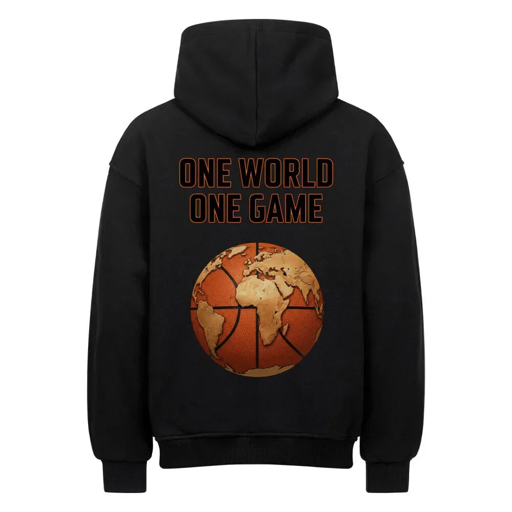 Urban Vibe "ONE WORLD ONE GAME" VACANCY Oversized Hoodie - Urban Vibe Cloth & Co.