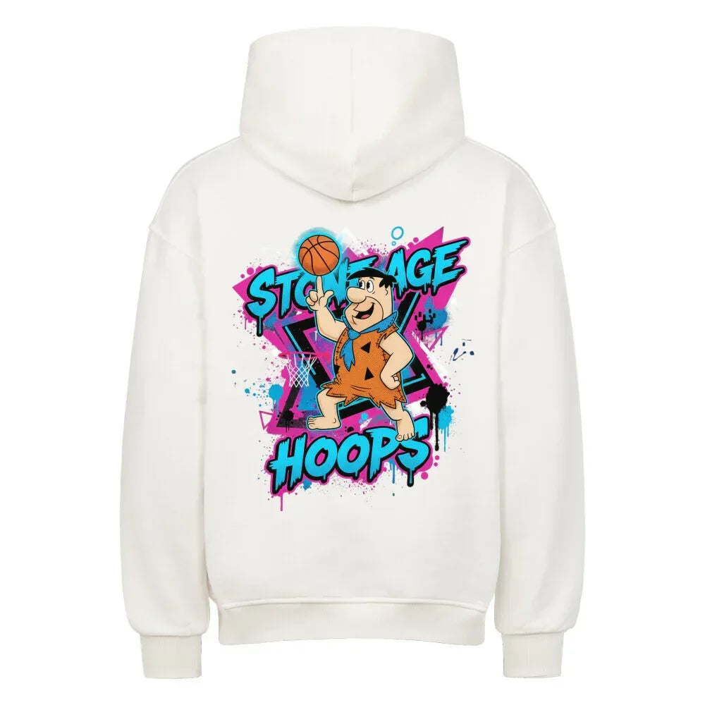 Urban Vibe "STONEAGE HOOPS" VACANCY Oversized Hoodie - Urban Vibe Cloth & Co.