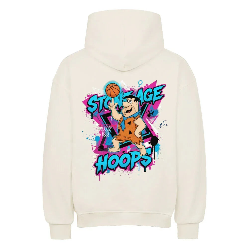 Urban Vibe "STONEAGE HOOPS" VACANCY Oversized Hoodie - Urban Vibe Cloth & Co.