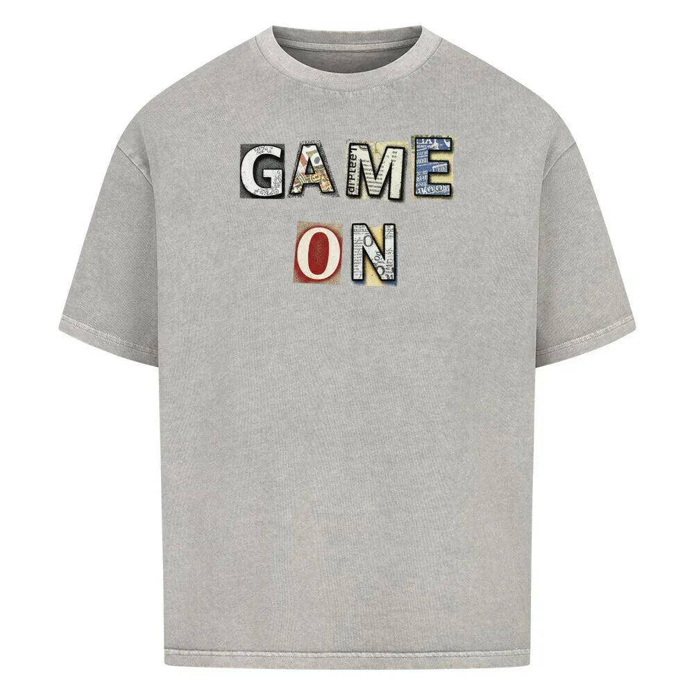 Urban Vibe "GAME ON" VACANCY Oversized Shirt - Urban Vibe Cloth & Co.