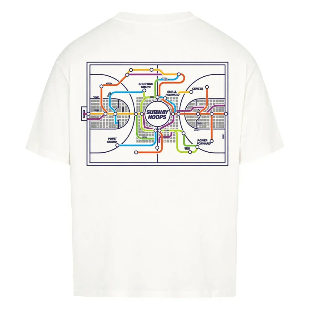 Urban Vibe "SUBWAY HOOPS" VACANCY Oversized Shirt - Urban Vibe Cloth & Co.