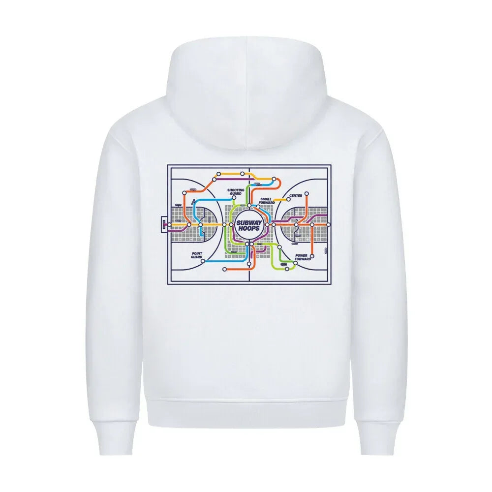 Urban Vibe "SUBWAY HOOPS" HigherBlanks Premium Hoodie - Urban Vibe Cloth & Co.