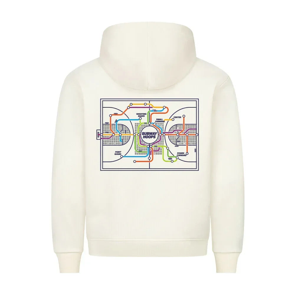 Urban Vibe "SUBWAY HOOPS" HigherBlanks Premium Hoodie - Urban Vibe Cloth & Co.