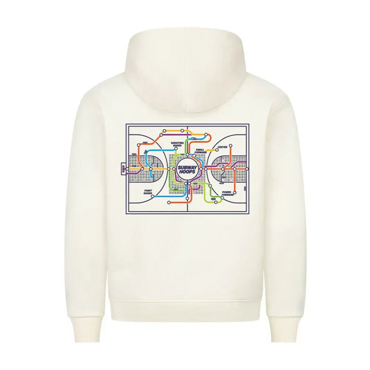 Urban Vibe "SUBWAY HOOPS" HigherBlanks Premium Hoodie - Urban Vibe Cloth & Co.