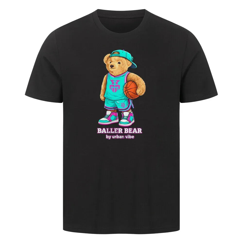 Urban Vibe "BALLER BEAR" HigherBlanks Premium T-Shirt - Urban Vibe Cloth & Co.