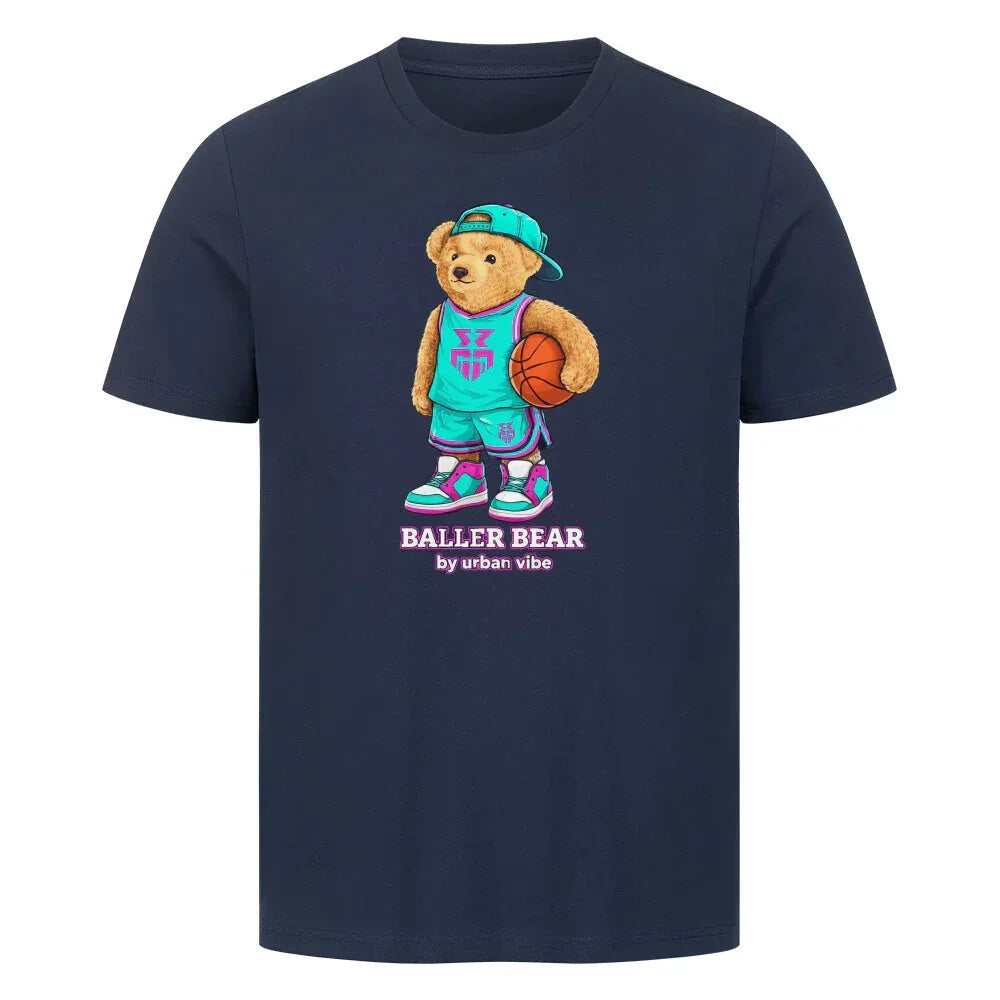 Urban Vibe "BALLER BEAR" HigherBlanks Premium T-Shirt - Urban Vibe Cloth & Co.