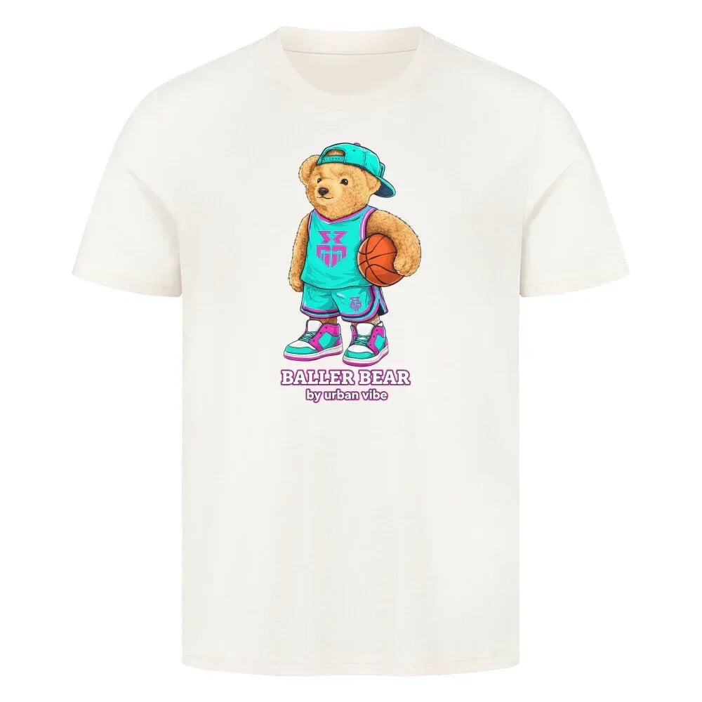 Urban Vibe "BALLER BEAR" HigherBlanks Premium T-Shirt - Urban Vibe Cloth & Co.