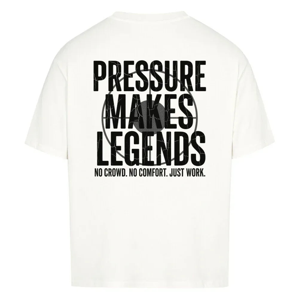 Urban Vibe "PRESSURE MAKES LEGENDS" VACANCY Oversized Shirt - Urban Vibe Cloth & Co.