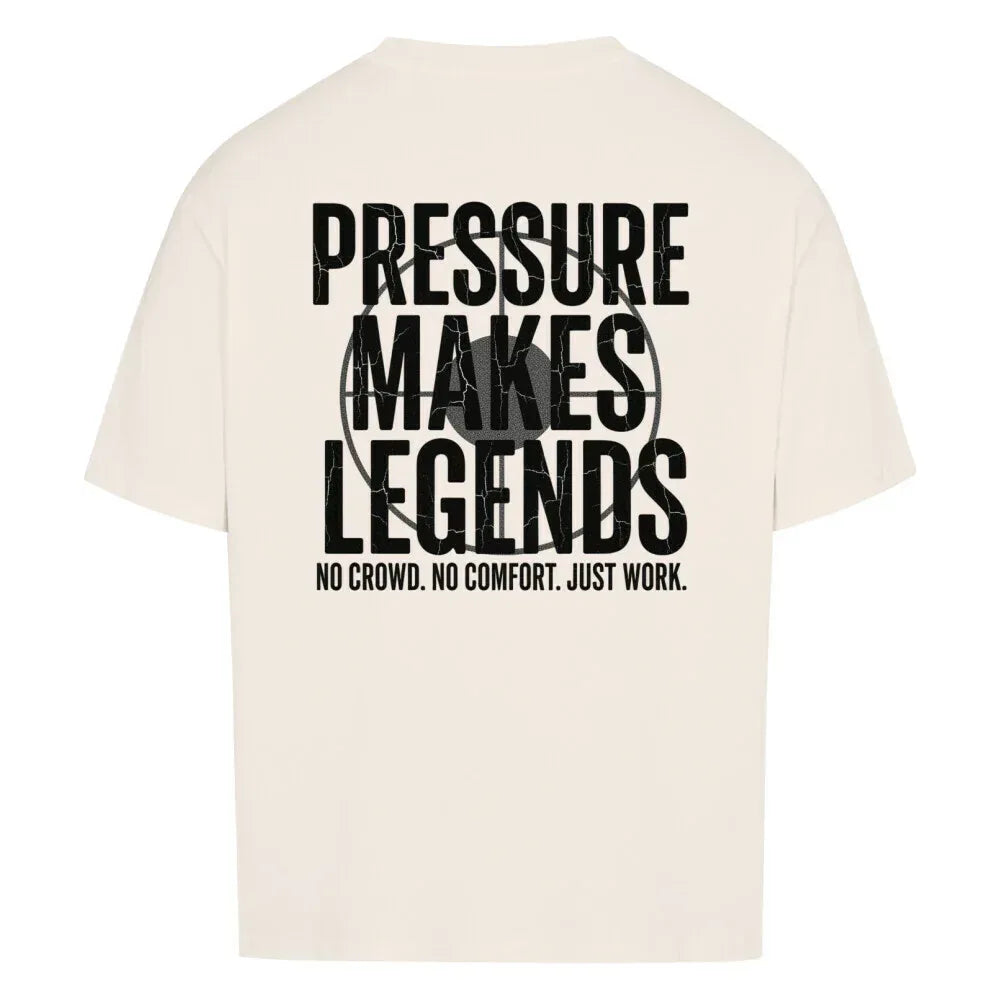 Urban Vibe "PRESSURE MAKES LEGENDS" VACANCY Oversized Shirt - Urban Vibe Cloth & Co.