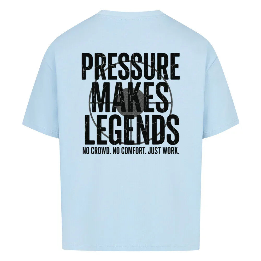Urban Vibe "PRESSURE MAKES LEGENDS" VACANCY Oversized Shirt - Urban Vibe Cloth & Co.