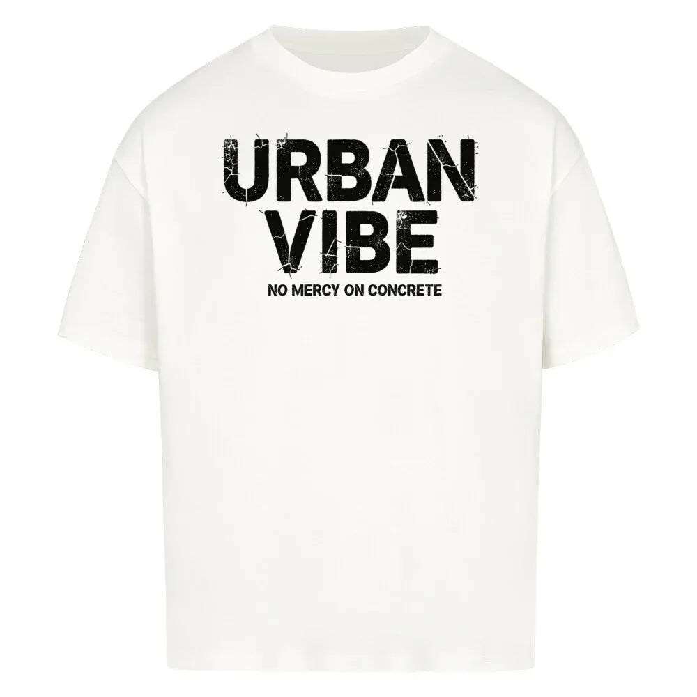 Urban Vibe "NO MERCY ON CONCRETE" VACANCY Oversized Shirt - Urban Vibe Cloth & Co.