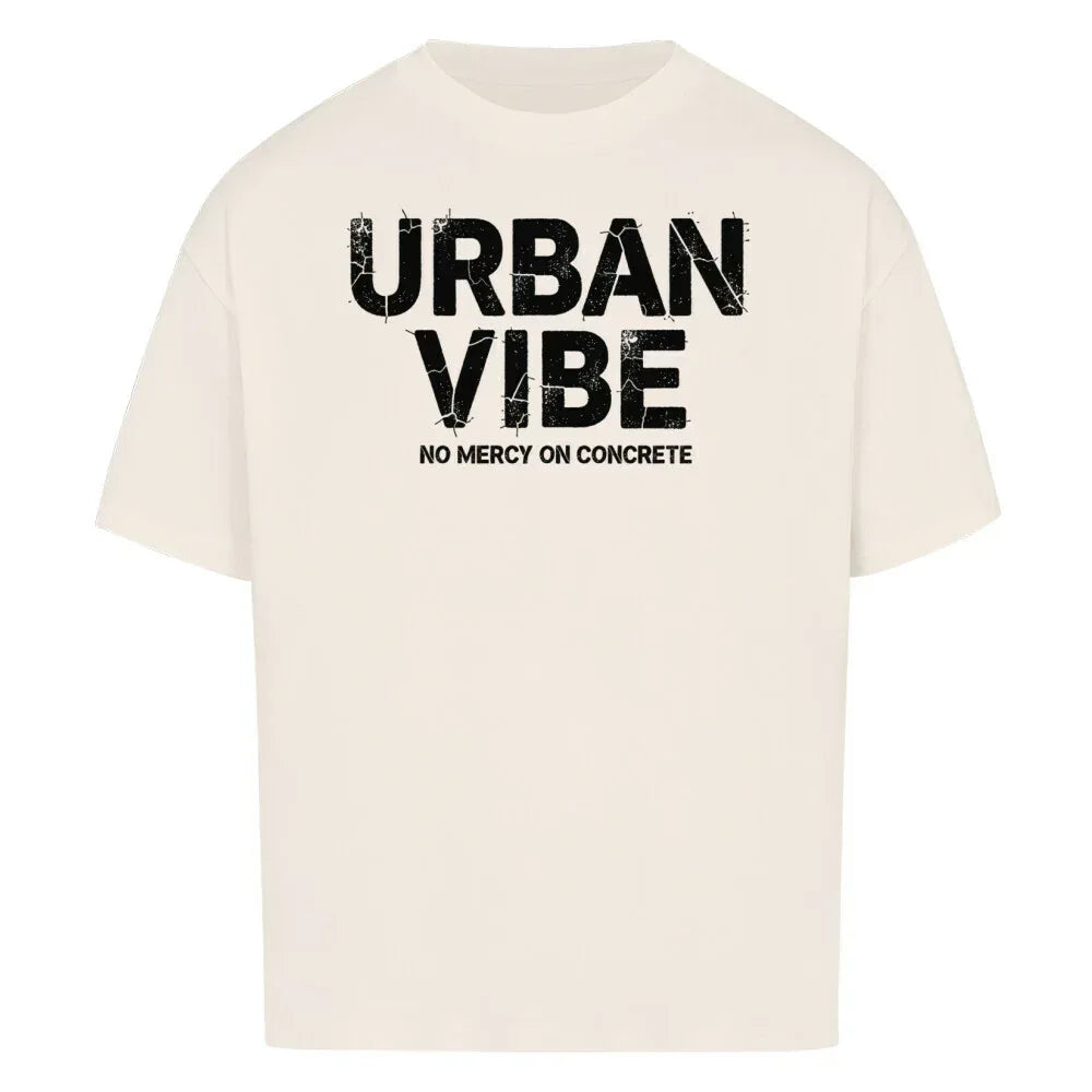 Urban Vibe "NO MERCY ON CONCRETE" VACANCY Oversized Shirt - Urban Vibe Cloth & Co.