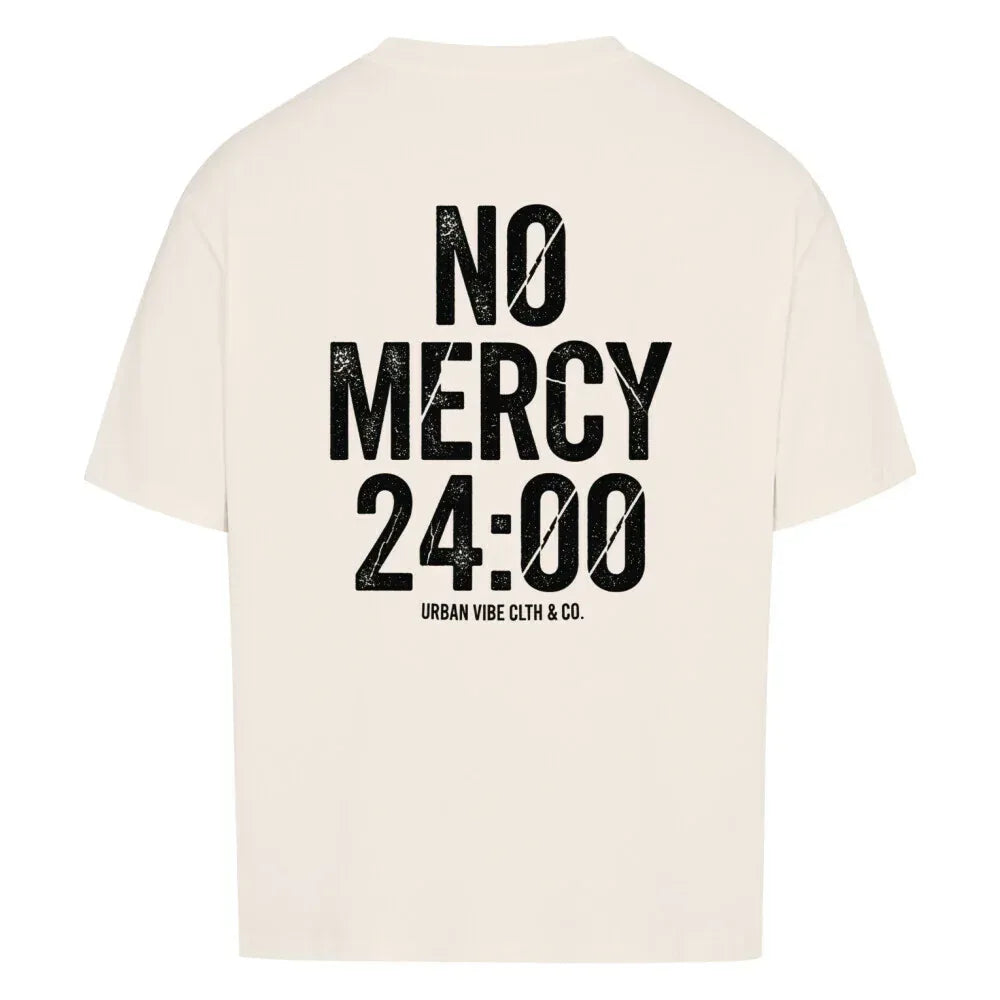 Urban Vibe "NO MERCY ON CONCRETE" VACANCY Oversized Shirt - Urban Vibe Cloth & Co.