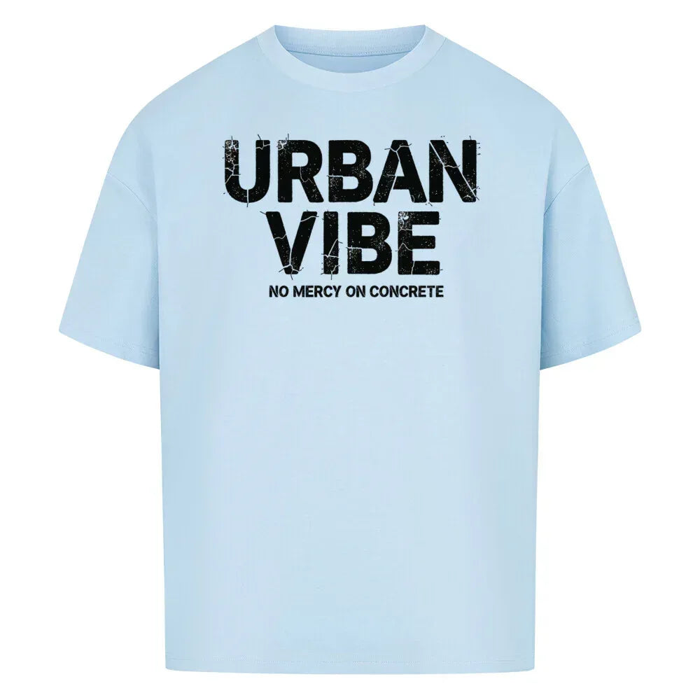 Urban Vibe "NO MERCY ON CONCRETE" VACANCY Oversized Shirt - Urban Vibe Cloth & Co.