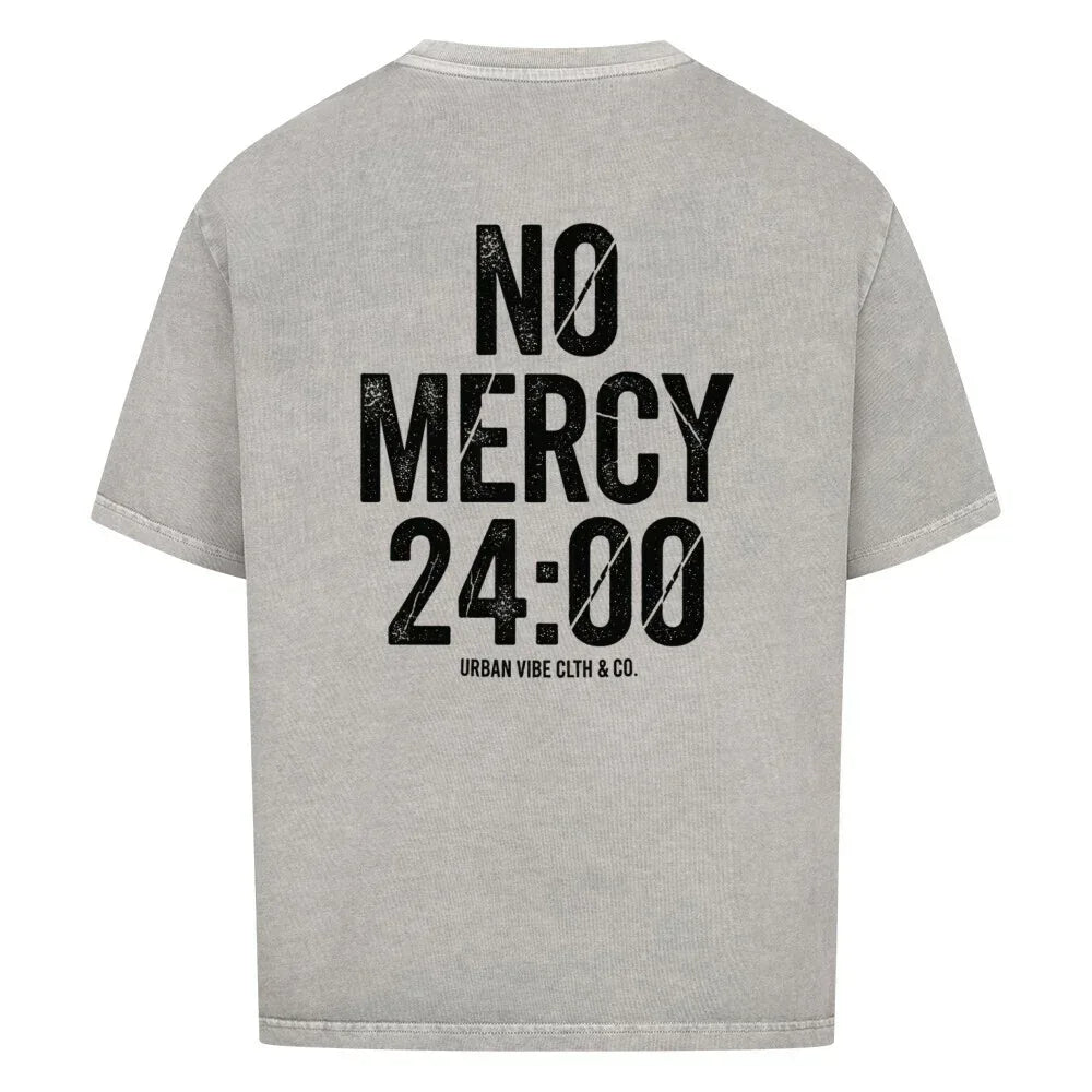 Urban Vibe "NO MERCY ON CONCRETE" VACANCY Oversized Shirt - Urban Vibe Cloth & Co.