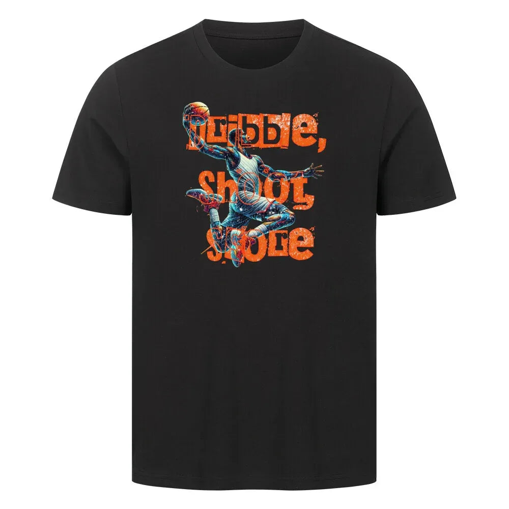 Urban Vibe "Dribble, Shoot, Score" HigherBlanks Premium T-Shirt - Urban Vibe Cloth & Co.