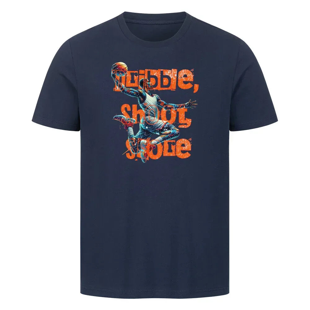 Urban Vibe "Dribble, Shoot, Score" HigherBlanks Premium T-Shirt - Urban Vibe Cloth & Co.