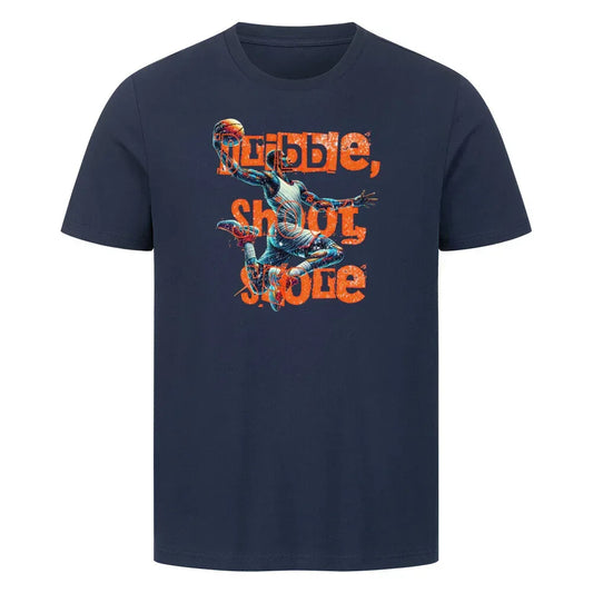 Urban Vibe "Dribble, Shoot, Score" HigherBlanks Premium T-Shirt - Urban Vibe Cloth & Co.