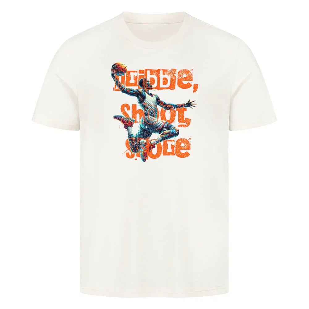 Urban Vibe "Dribble, Shoot, Score" HigherBlanks Premium T-Shirt - Urban Vibe Cloth & Co.