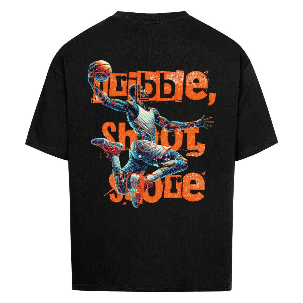 Urban Vibe "Dribble, Shoot, Score" VACANCY Oversized Shirt - Urban Vibe Cloth & Co.