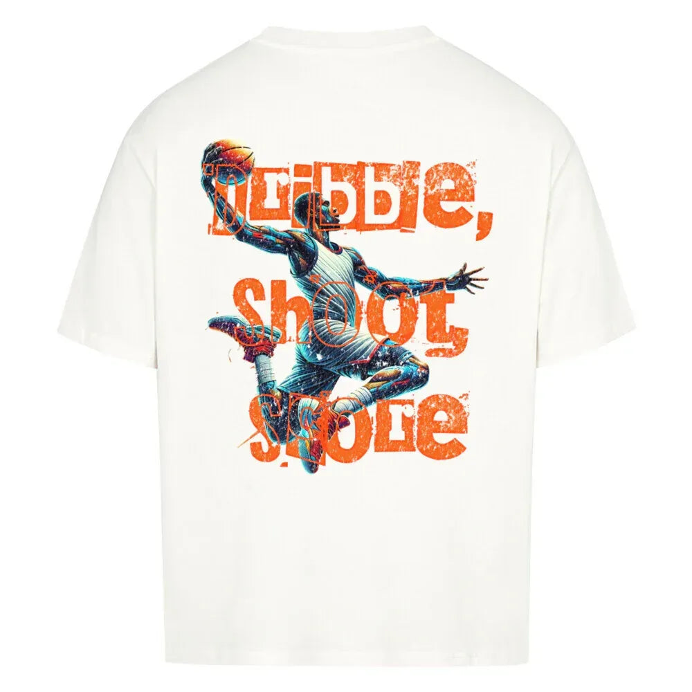 Urban Vibe "Dribble, Shoot, Score" VACANCY Oversized Shirt - Urban Vibe Cloth & Co.