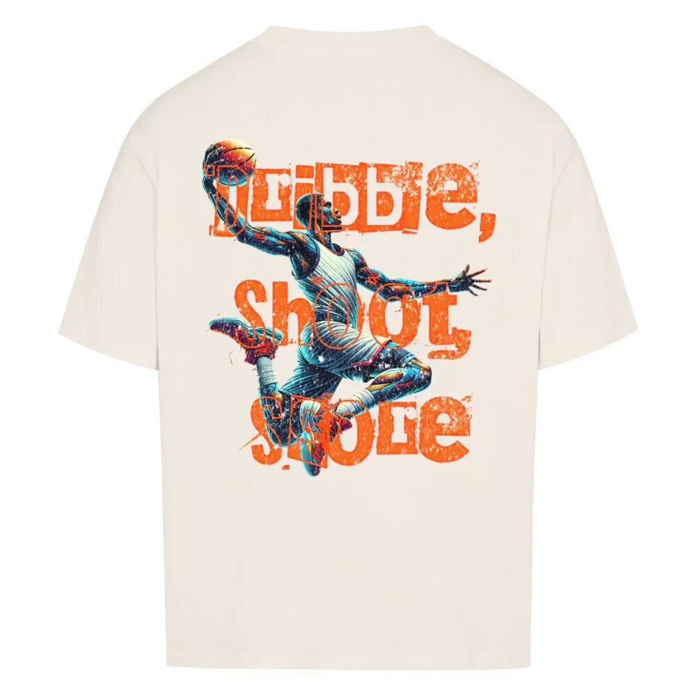 Urban Vibe "Dribble, Shoot, Score" VACANCY Oversized Shirt - Urban Vibe Cloth & Co.