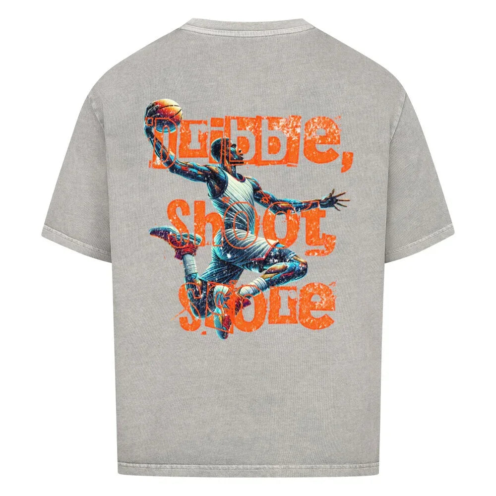 Urban Vibe "Dribble, Shoot, Score" VACANCY Oversized Shirt - Urban Vibe Cloth & Co.