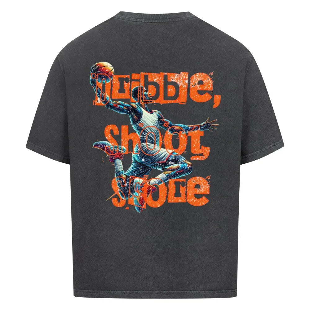 Urban Vibe "Dribble, Shoot, Score" VACANCY Oversized Shirt - Urban Vibe Cloth & Co.