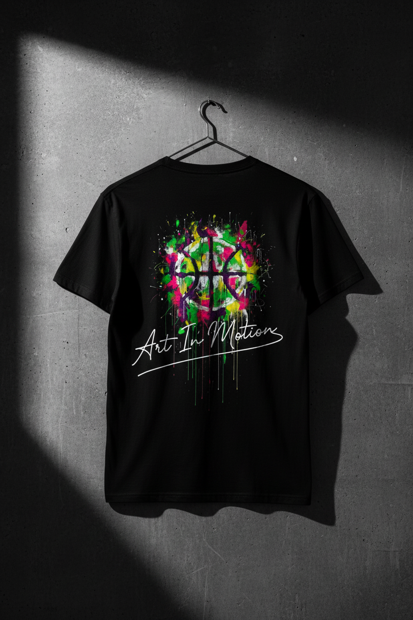 Art In Motion Premium Basketball T-Shirt