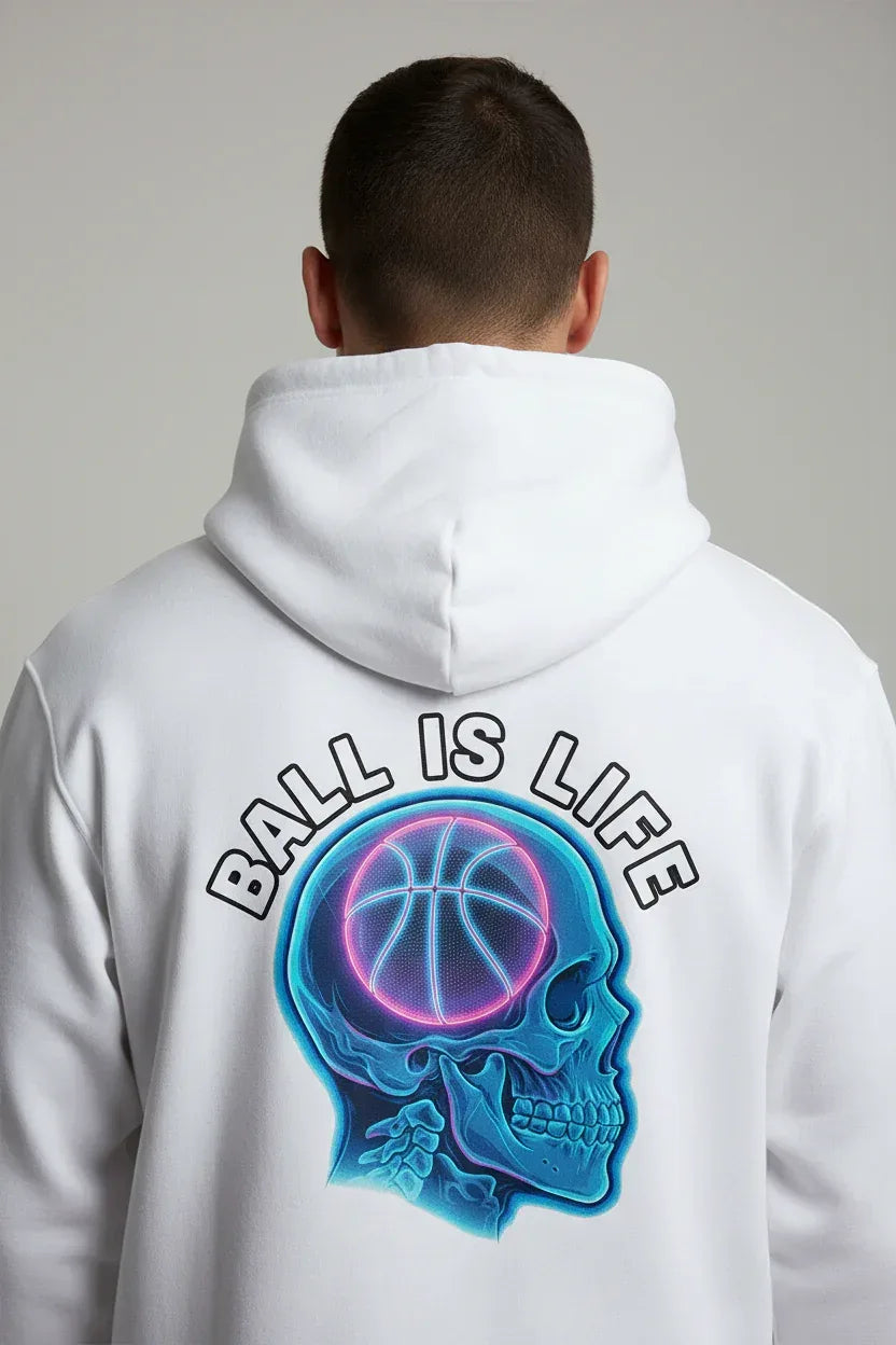 Urban Vibe "Ball Is Life" HigherBlanks Premium Hoodie - Urban Vibe Cloth & Co.