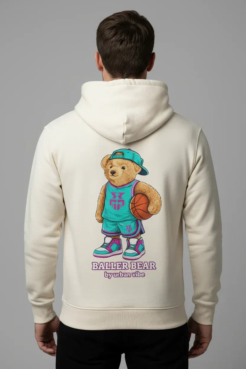 Urban Vibe "BALLER BEAR" HigherBlanks Premium Hoodie - Urban Vibe Cloth & Co.