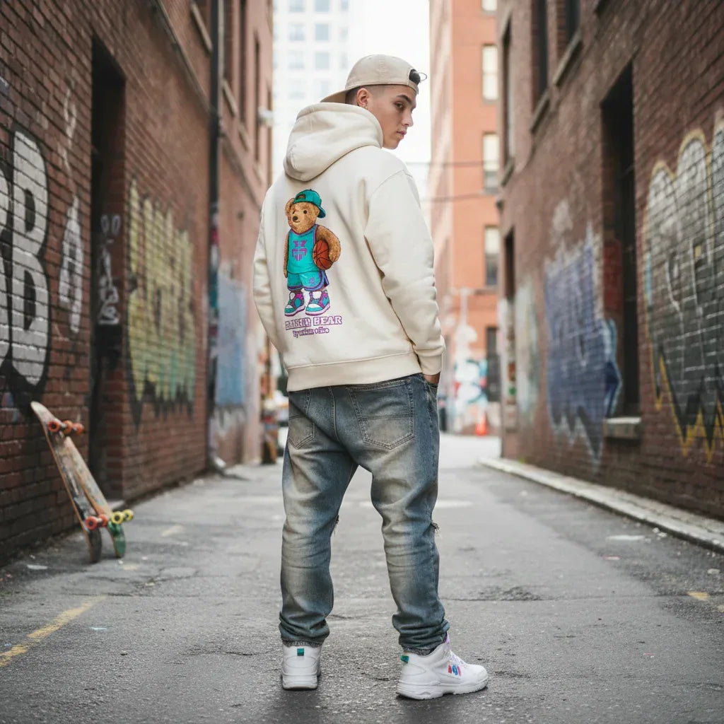 Urban Vibe "BALLER BEAR" HigherBlanks Premium Hoodie - Urban Vibe Cloth & Co.