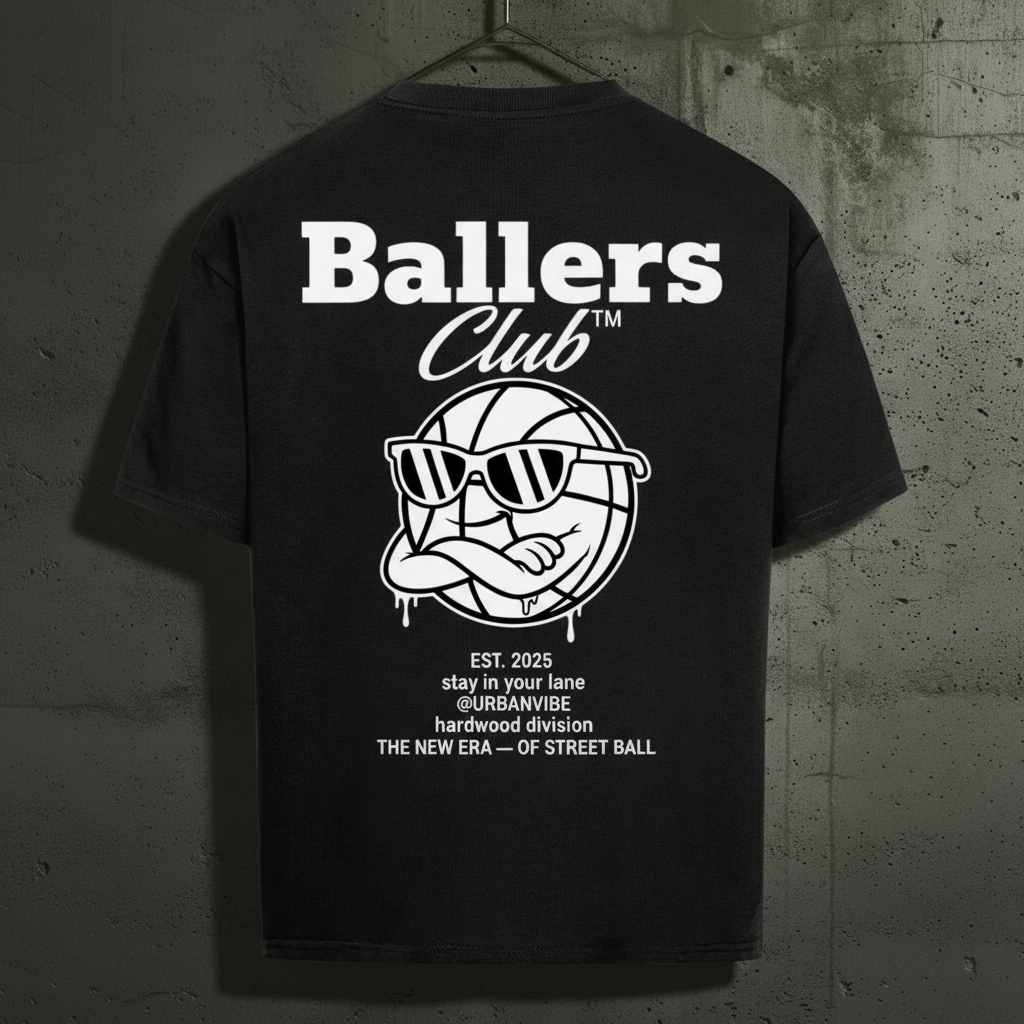 Ballers Club Oversized Shirt
