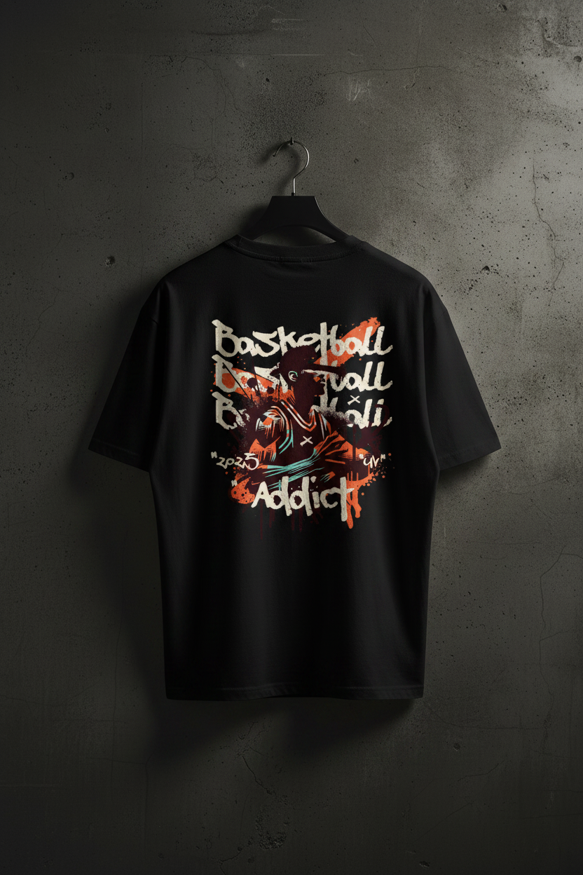 Basketball Addict – Concrete Mockup